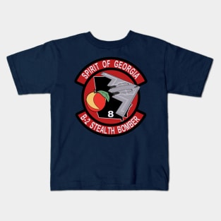 B-2 Stealth Bomber - Georgia Kids T-Shirt